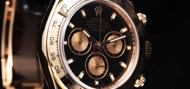 ブランド腕時計の高価買取　ROLEX ロレックス デイトナ Ref.116505 ブラックxピンク ROLEX DAYTONA 