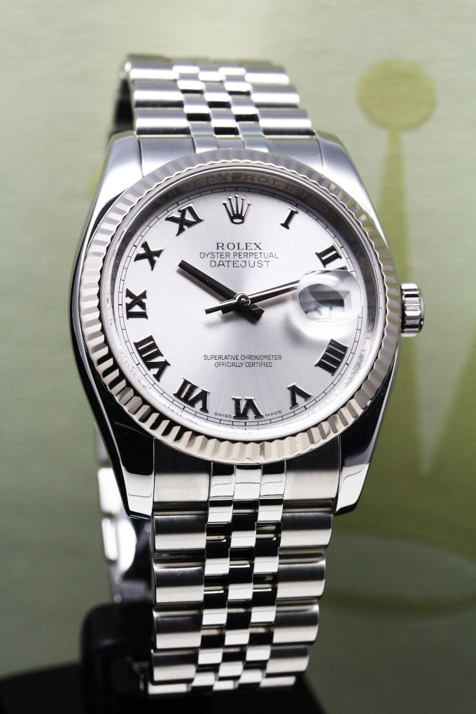 Rolex Stainless Steel Datejust 116234 Dial Roman (5)