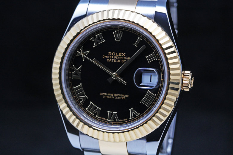 Rolex Datejust II 41mm Black Dial 116333 (6)