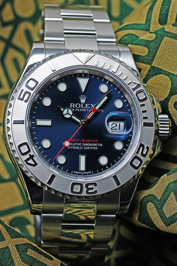 【ROLEX】YACHT MASTER BLUE DIAL Roresium