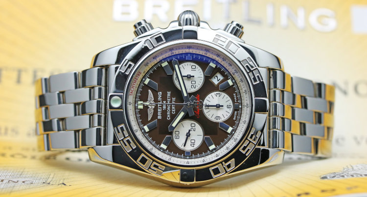 BREITLING Chronomat 44 A011 Q75 PA Automatic Mens Watch