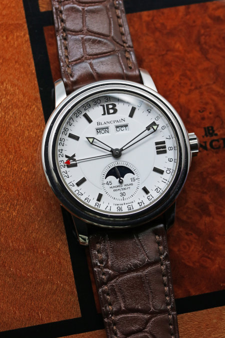 Blancpain Leman Day Date Month Moonphase