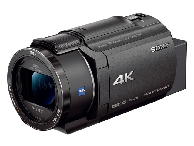 
デジタル4Kビデオカメラレコーダー　FDR-AX45