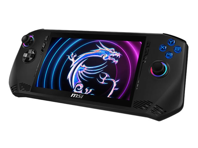 MSI インテルベース7インチフルHD 120HzポータブルゲーミングPC